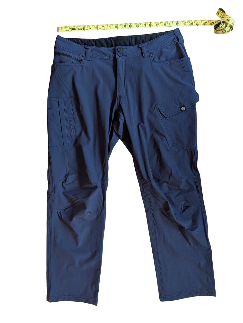 NWOT Truewerk T1 WerkPant Lightweight Quick Dry Moisture Wicking Navy 36x30